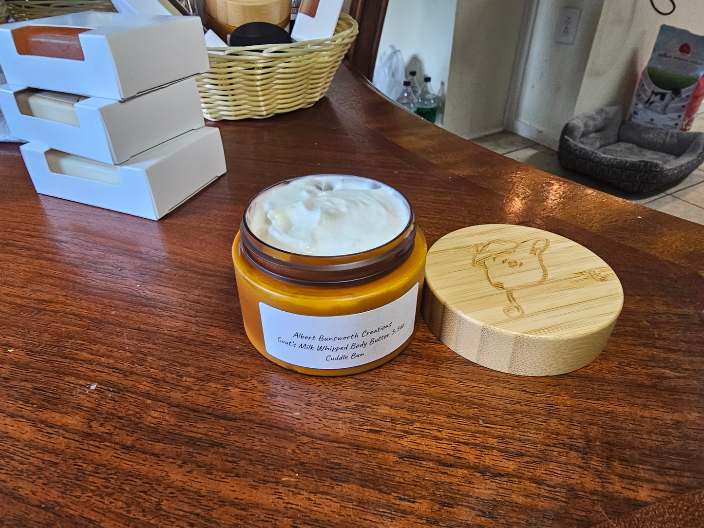 Whipped Body Butter-Goat's Milk Infused 5.5oz